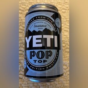 Yeti Pop Top Limited Edition Empty Stash Can Hidden Secret Storage Container